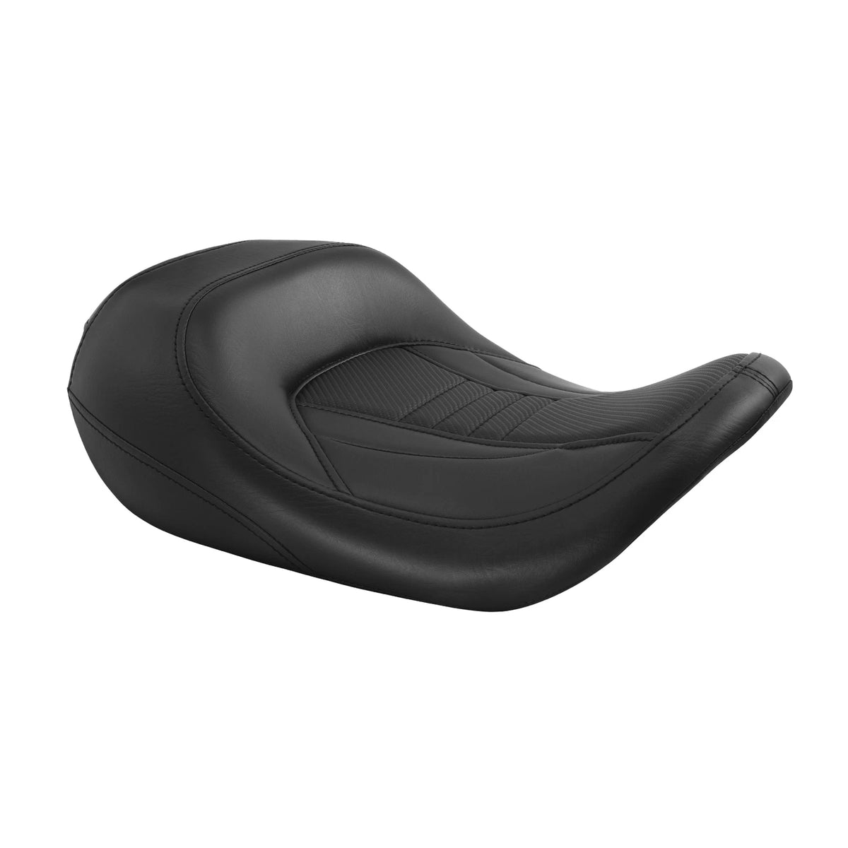 Driver Solo Rider Seat & Backrest Pad for Harley Touring Baggers (2008–2024)