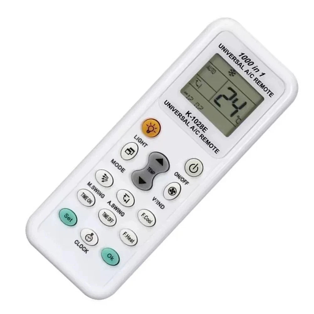 Digital LCD Air Conditioner Remote Control for (1000 in 1)