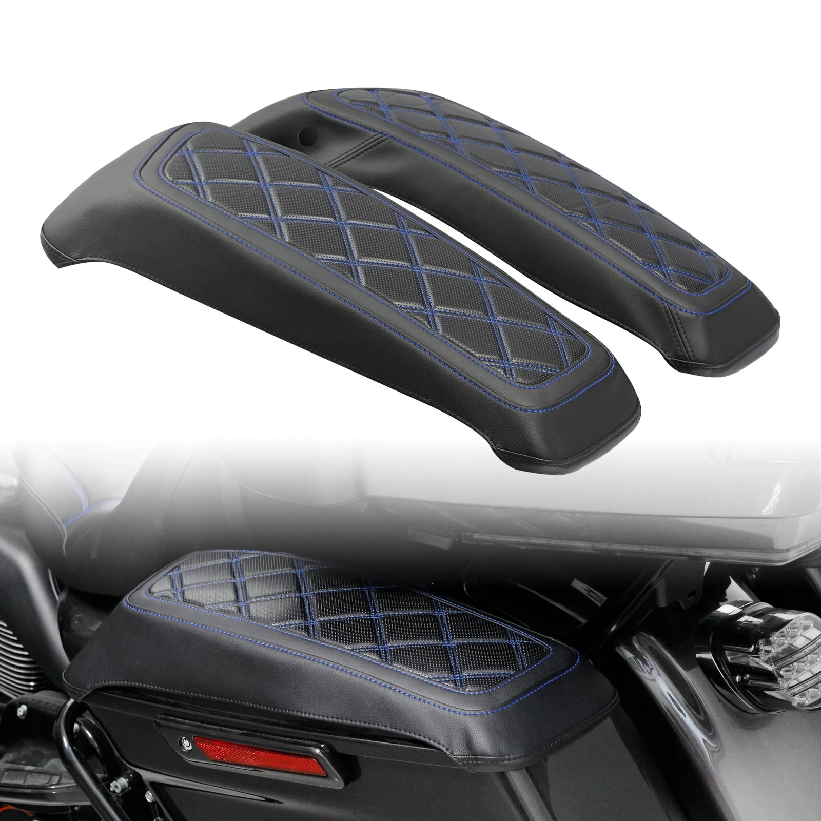 Saddlebag Lids Covers for Harley Touring Electra Glide (2014–2024)