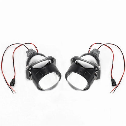 2Pcs 2.5" Bi-LED Projector Lens LED Light For H4 H7 9005 9006 Car Headlight Bulb