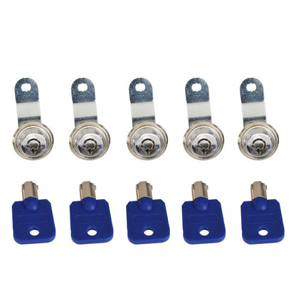 5pcs 27mm Cam Lock Key Kit for Pinball Machine Arcade Cabinet