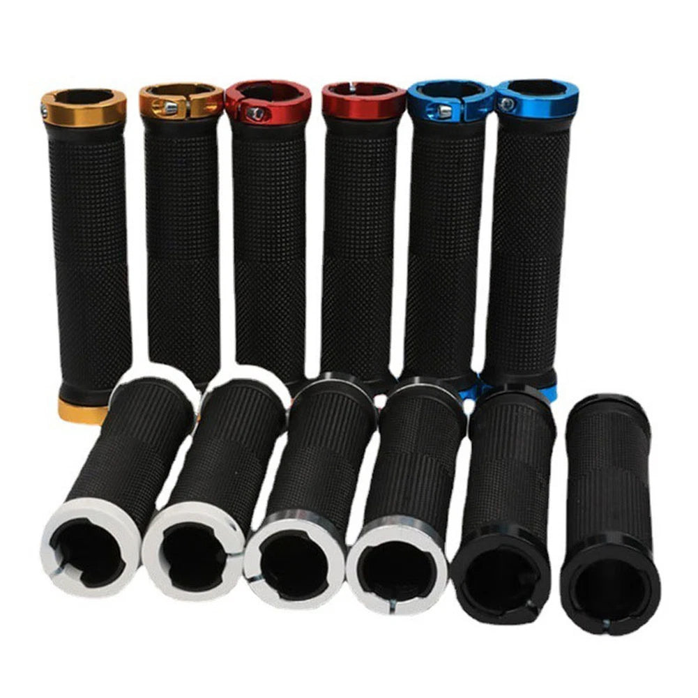 Ergonomic Biking Gloves with Rubber Handle Covers for Mountain Biking