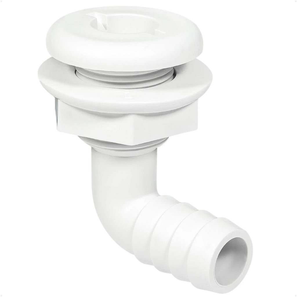 3/4" Angled Thru-Hull Fitting for Boat & Pontoon (FO4978)