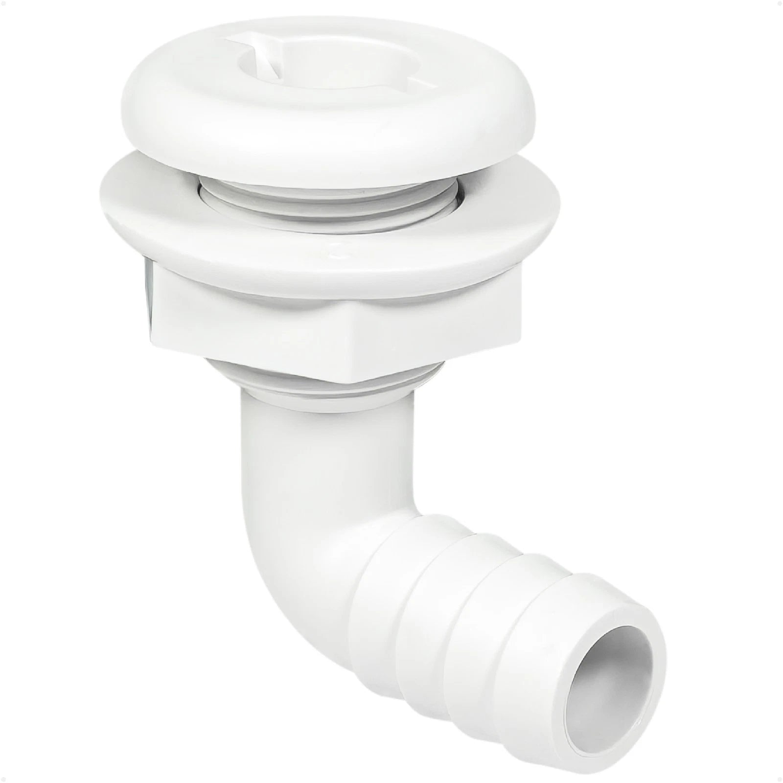 3/4" Angled Thru-Hull Fitting for Boat & Pontoon (FO4978)