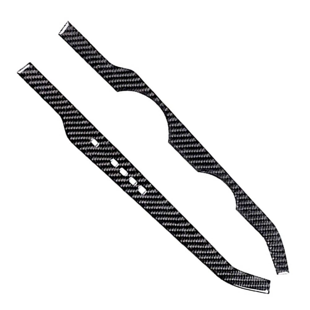 2X Gear Shift Panel Side Cover Trim for Ford Explorer (2011–2014) LHD Black