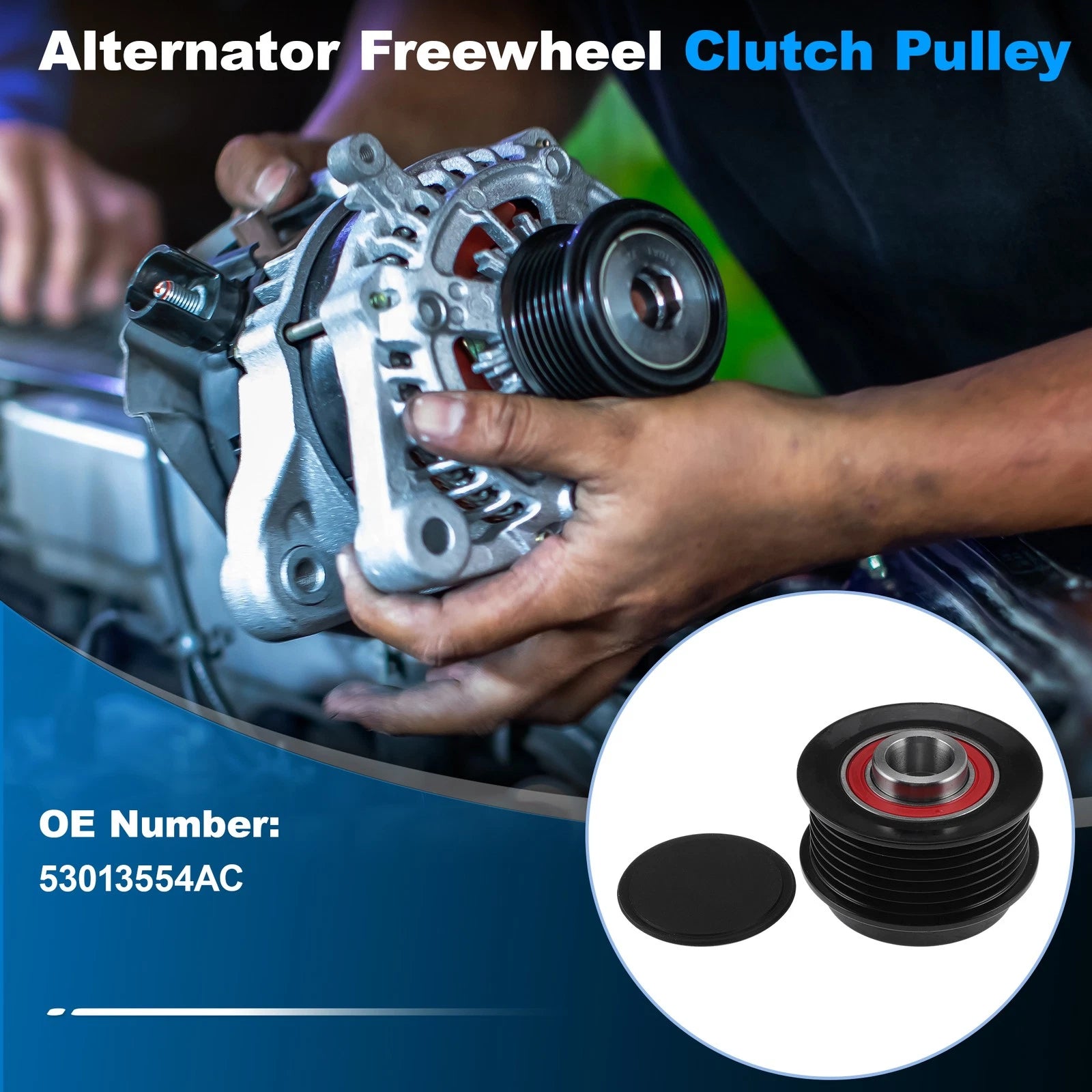 Alternator Freewheel Clutch Pulley Replacement for Dodge Dakota (2003–2004)