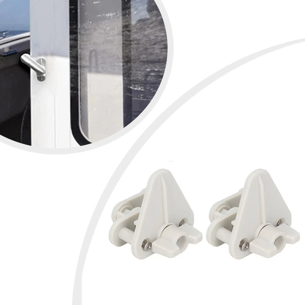 Pontoon Gate Latch for Boat Doors (11 1/4 Inch Square Frame)