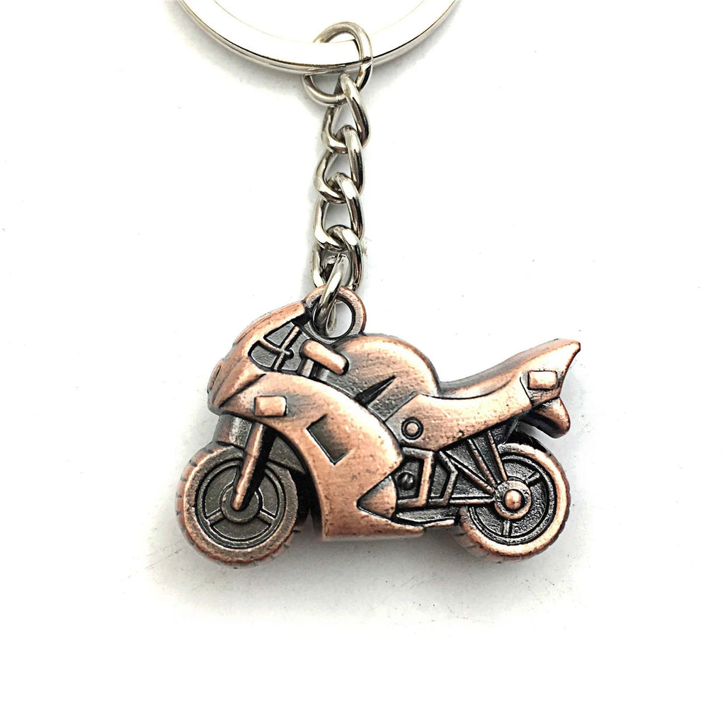 3D Metal Motorcycle Keychain for Universal Use (Keyfob)