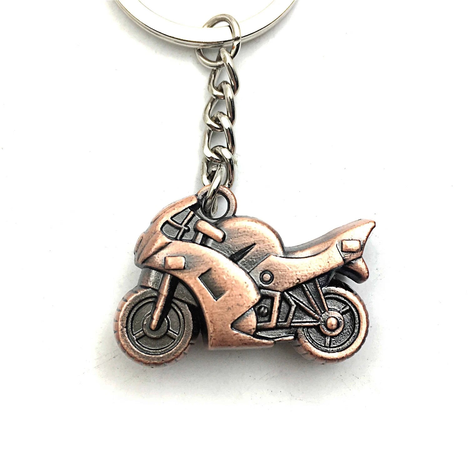 3D Metal Motorcycle Keychain for Universal Use (Keyfob)