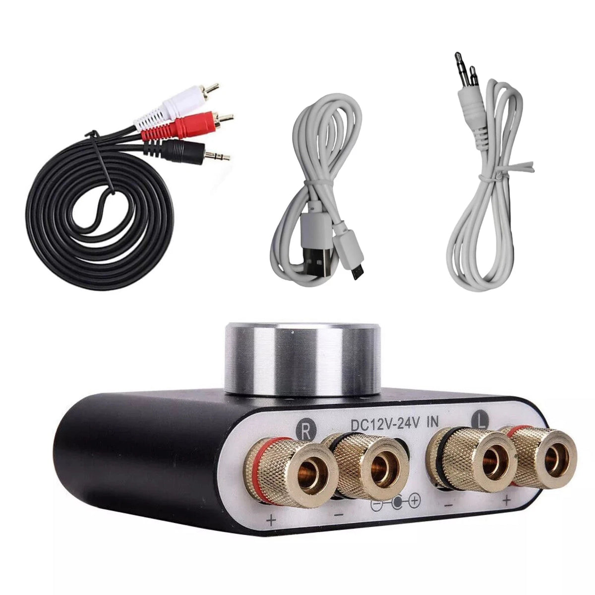50W Mini Bluetooth 5.0 Digital Power Amplifier for Car Home Audio