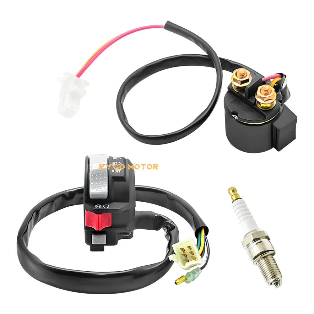 Handlebar Stop Switch Relay Spark Kit for Yamaha Big Bear 350 (1995–1996)