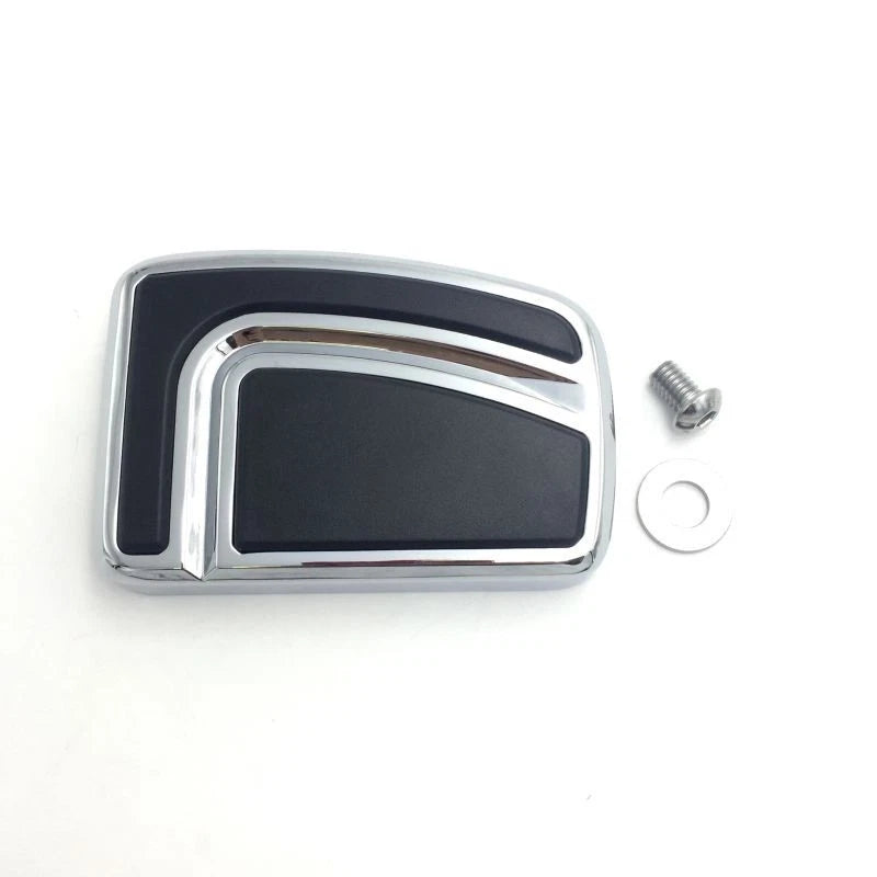 Chrome Airflow Brake Pedal Pad for Harley Trike Ultra Road Glide (2008–Present)
