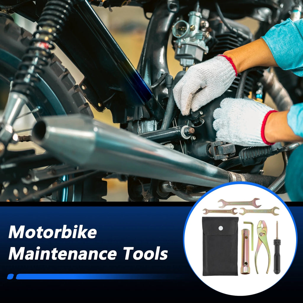 8PCS Motorcycle Repair Tool Kit for