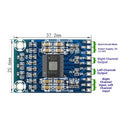 TPA3116D2 Dual Channel Audio Board for Class D Amplifiers (50W Output)
