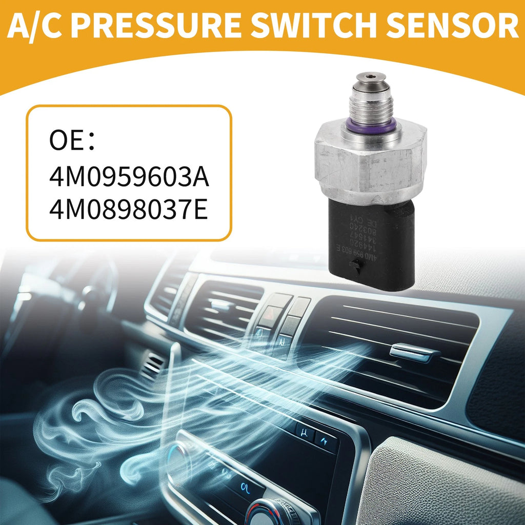 A/C Pressure Switch Sensor for Audi Q7 (4MB) 2015–2019