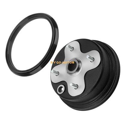 Rear Wheel Brake Drum Hub w/Seal for Yamaha Timberwolf 250 (1992–1993)