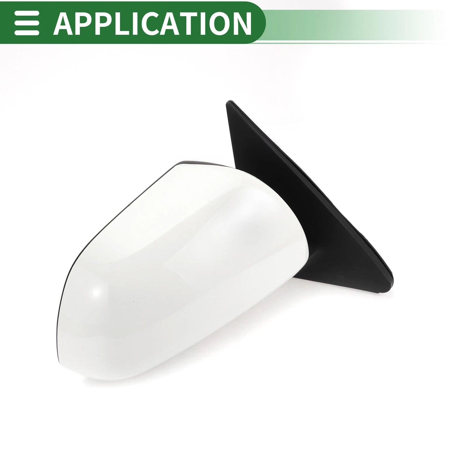 Right Side Door Mirror Replacement for Toyota Highlander Heated Mirror Glass (2014–2019)