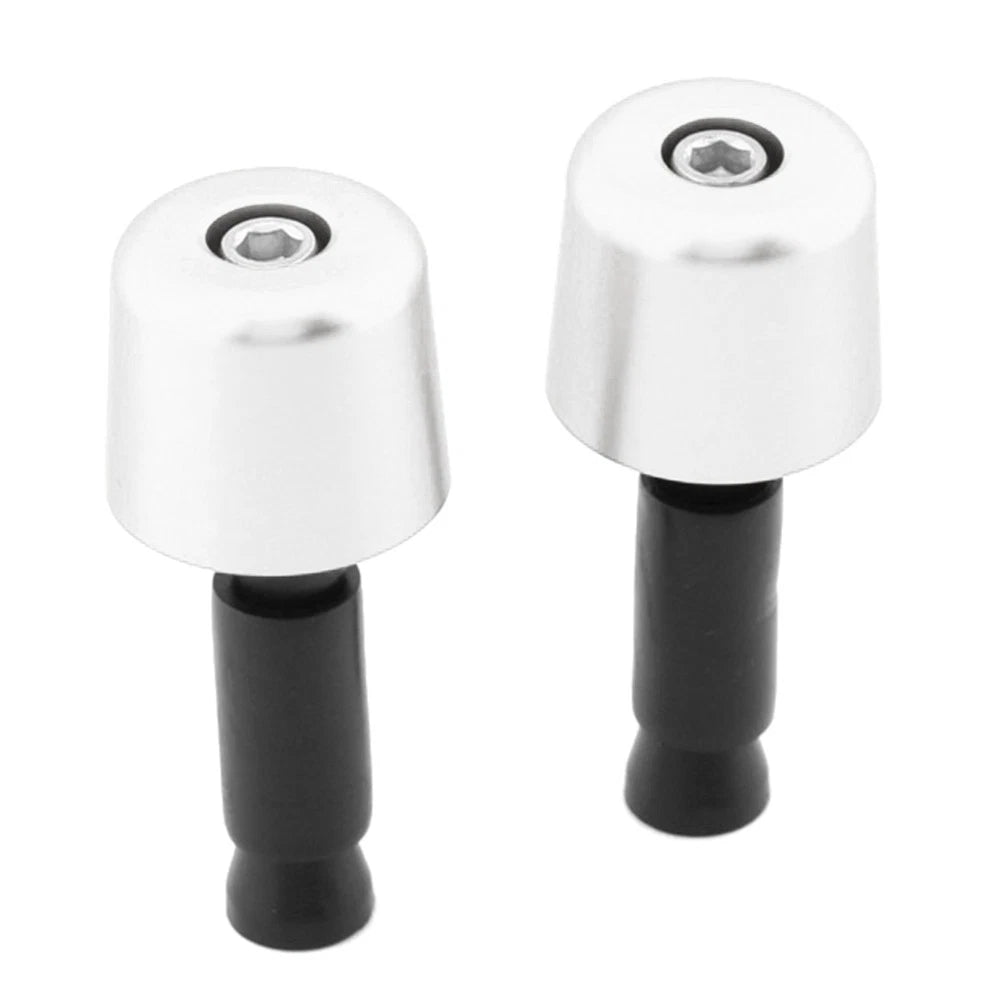 Handlebar Grips & End Caps for Universal Motorcycle (1in/25.4mm)