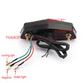 LED Smoke Brake Tail Light Lamp for Universal T9