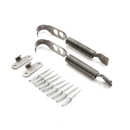 Stainless Steel Racing Mount Bonnet Hook Pin Lock Kit for Universal Fit