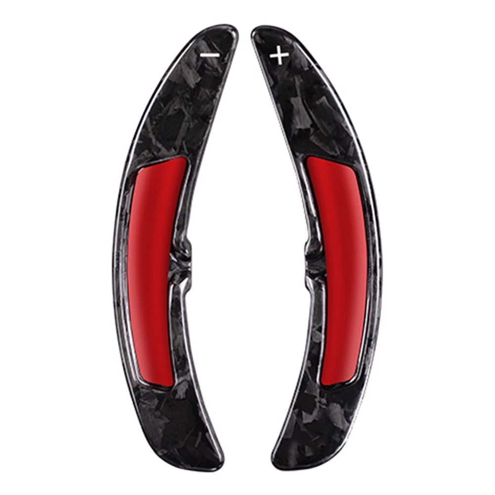 Pair Steering Wheel Paddle Shifter Extensions for Porsche Macan Cayenne Panamera