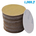 5" 120 Grit Hook Loop Sanding Discs (100 Pack) - No Hole