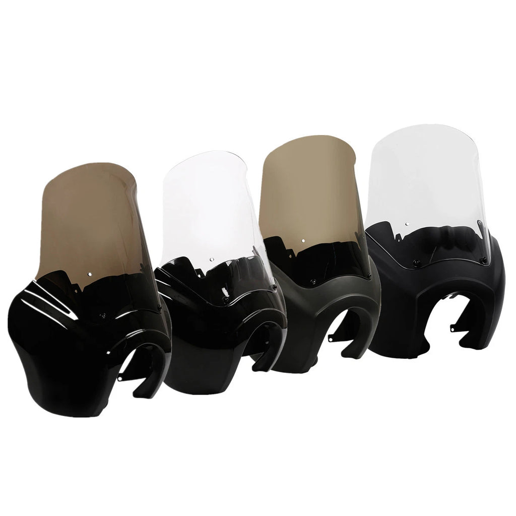 Front Upper Fairing with 15'' Windshield for Harley Street Fat Bob