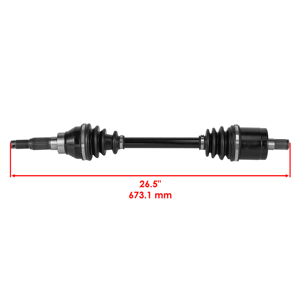 Front and Rear CV Axles Replacement Kit for Kubota RTV-X1120DR 2014–2023