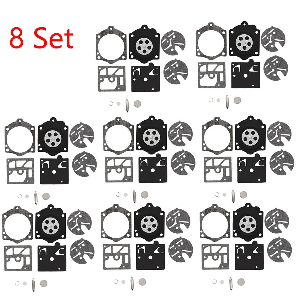 Set of 8 Carburetor Gasket Repair Kit for Stihl 015 015AVE (K10-HDC)