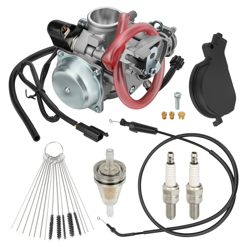 Carburetor & Throttle Cable for Arctic Cat 400 4x4 (2005–2007) 0470-667