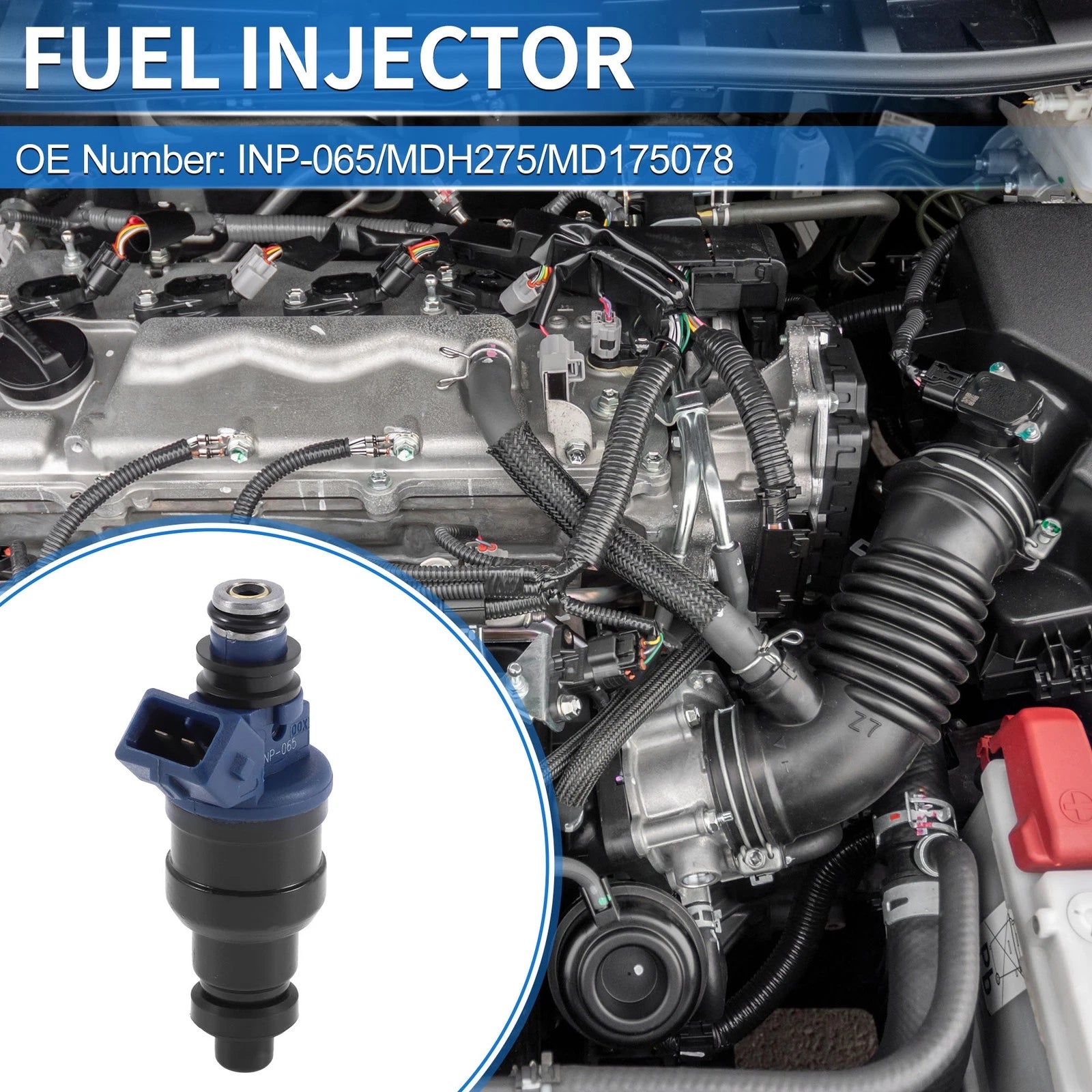Fuel Injector Replacement for Mitsubishi Galant 2.4 (1994–1998)