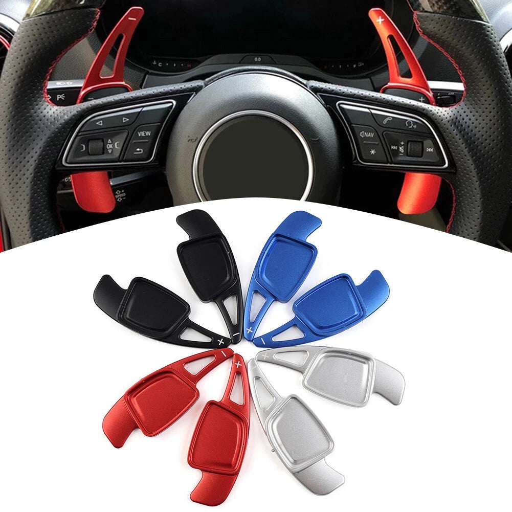 Aluminum Paddle Shifter Extensions for Audi A6 C8 A8 S4 (2020)