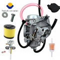 Carburetor with Air Filter & Fuel Valve Petcock for Arctic Cat 250 300 (2001–2005)