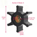 Sea Water Pump Impeller for Yanmar 2YM15 3YM20 3YM27A 3YM30 (1990–2023)