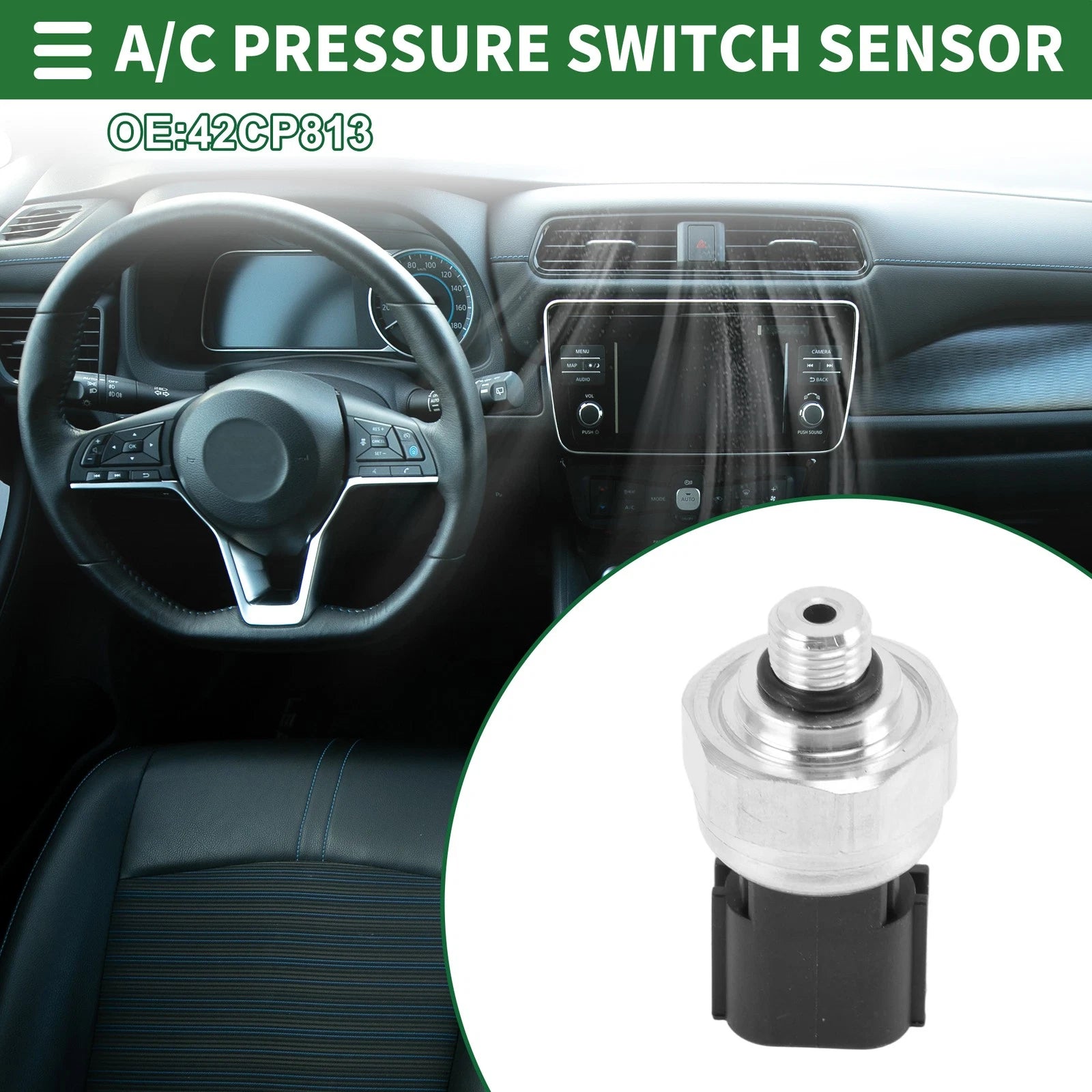 A/C Pressure Switch Sensor for Hyundai Santa Fe (2007) 42CP813