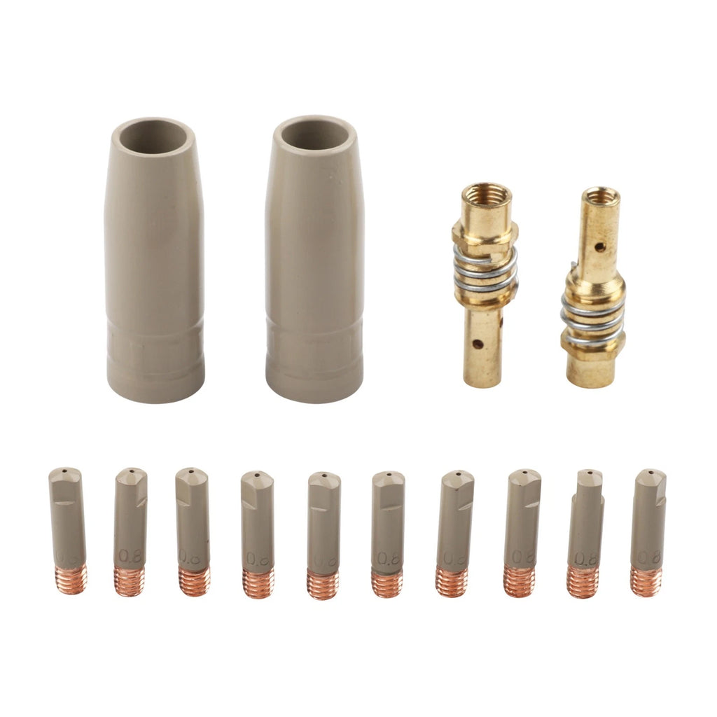 Nozzle Set of 14 for Efficient Welding