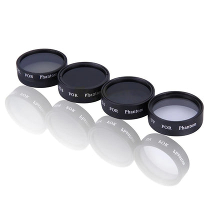 6Pcs Camera Lens UV CPL ND4-16 Filter for DJI Phantom 3 4 (2015–2017)