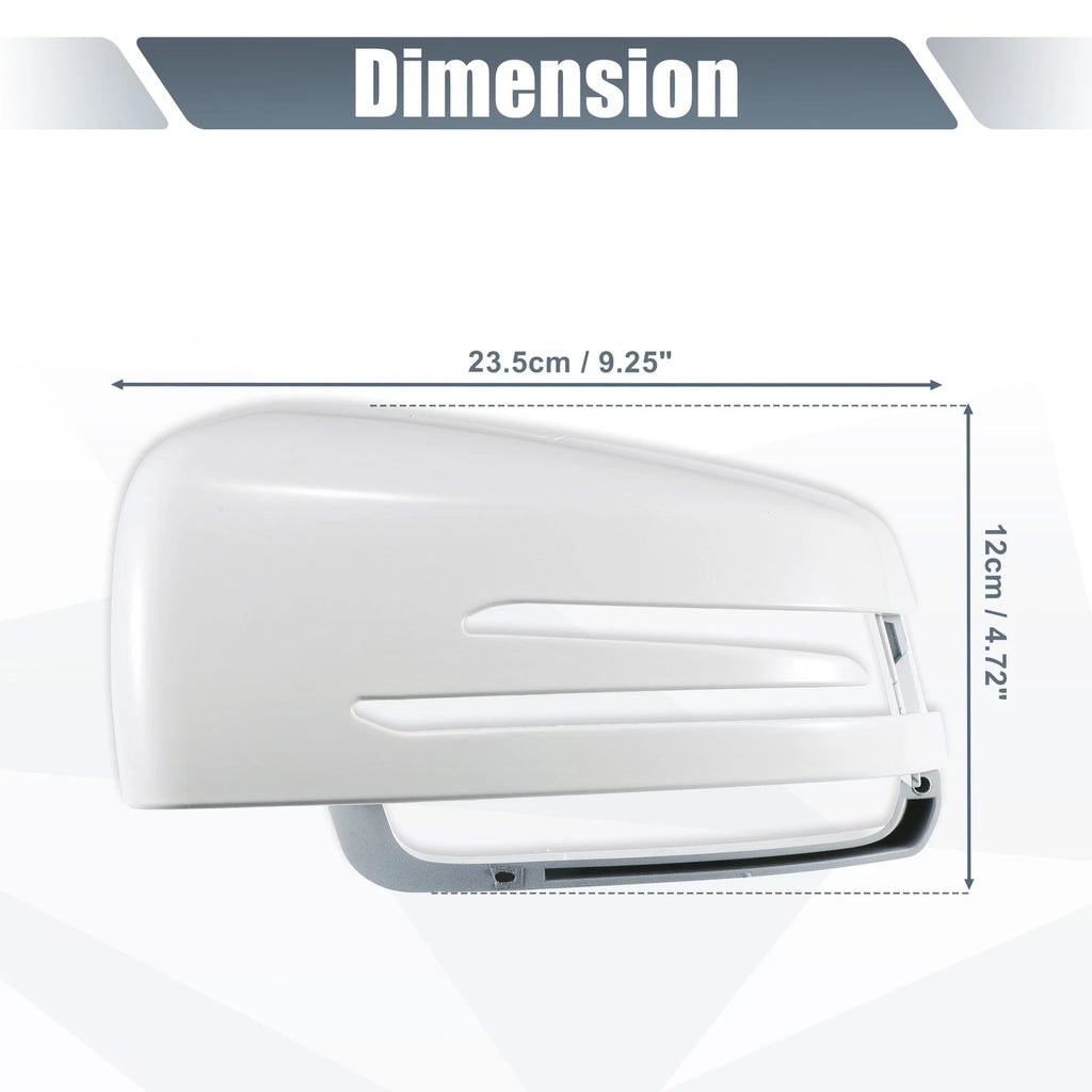 Left Mirror Cover Cap Replacement for Mercedes Benz A B C E Class (2013–2025)