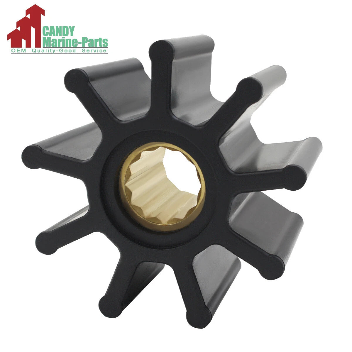 Water Pump Impeller for Jabsco Johnson Volvo (836-0001, 09-1029B, 875736, 825942)