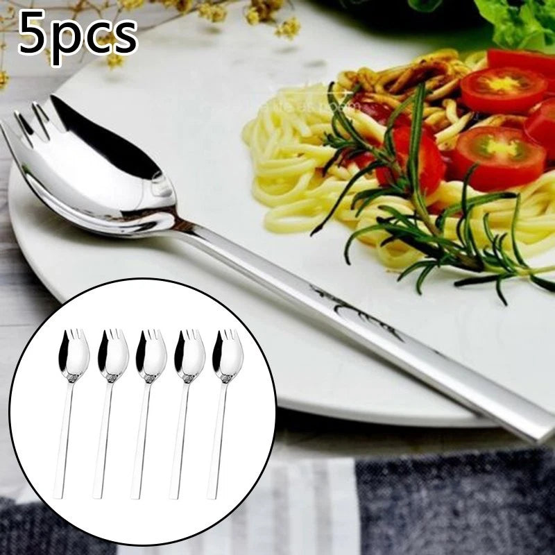 5-Piece Spork Set for Outdoor Picnic Tableware Tools