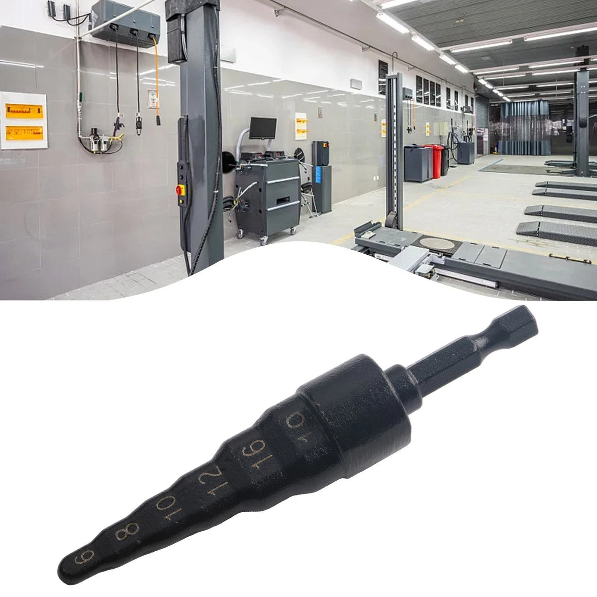 Swaging Tool Set for HVAC Technicians - 6 Sizes, Electric Drill Interface