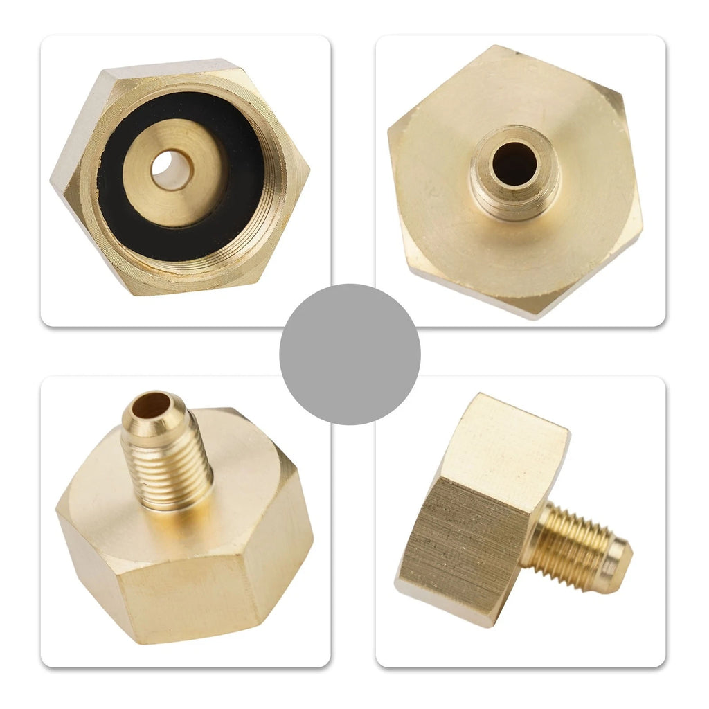 A/C Adapter Bottle for R134A - 14SAE G34