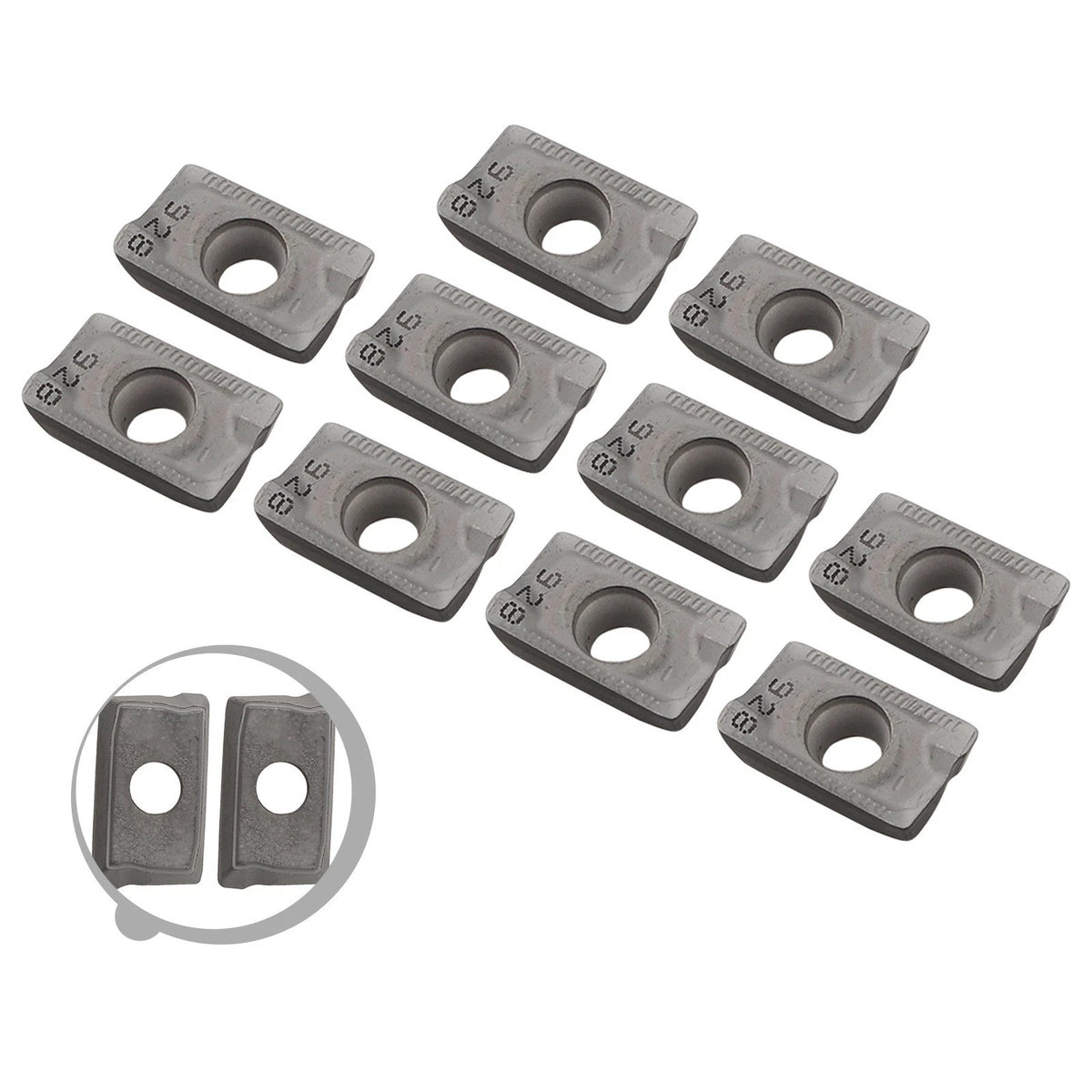 10X APKT1604PDR76 Inserts for Steel Processing