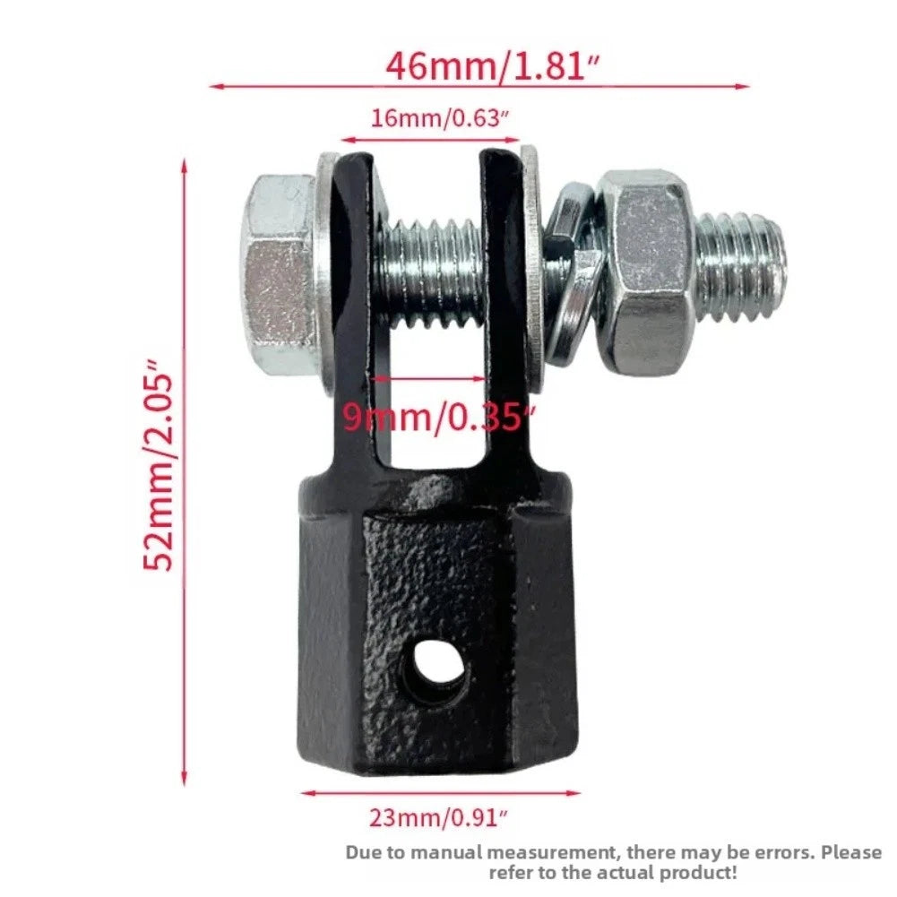 2 Inch Drive Adapter for Impact Wrench (Compatible with Scissor Jack)