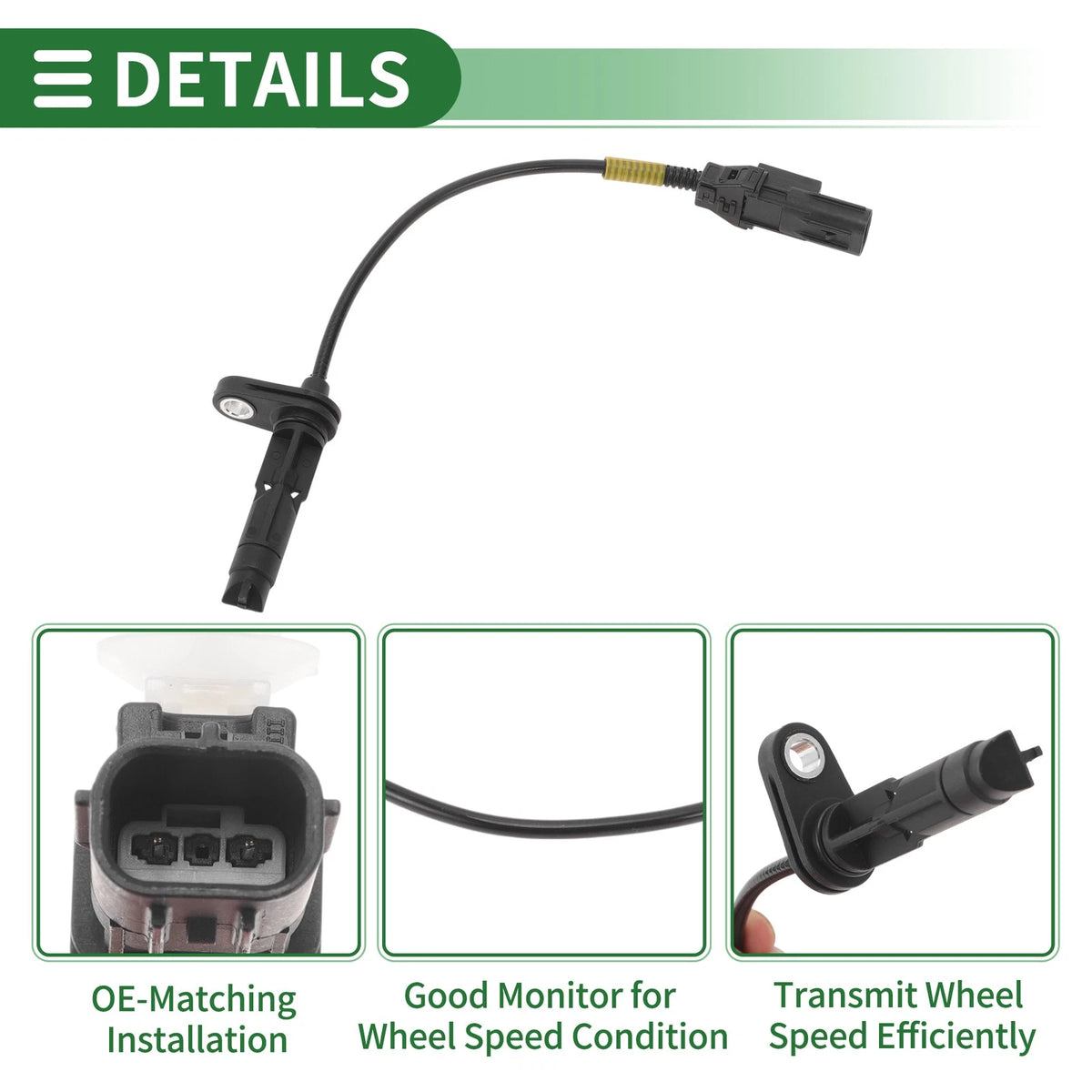 ABS Wheel Speed Sensor No. 8954260060 for Toyota Land Cruiser (2007)