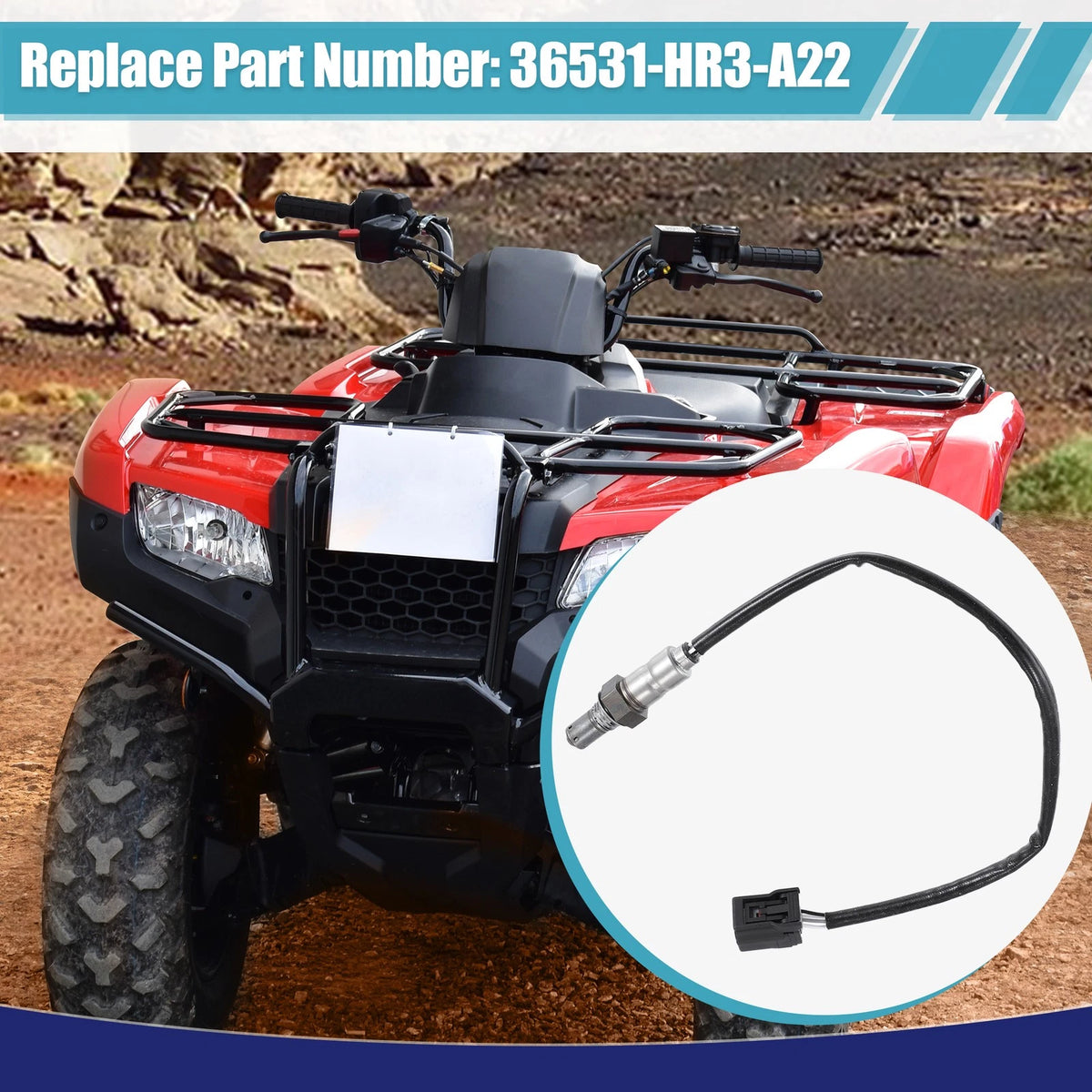 Oxygen Sensor Replacement for Honda TRX 420 Rancher (2014–2020)