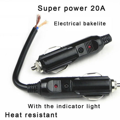 12V Compressor Power Plug Connector for Car Van Motor LED