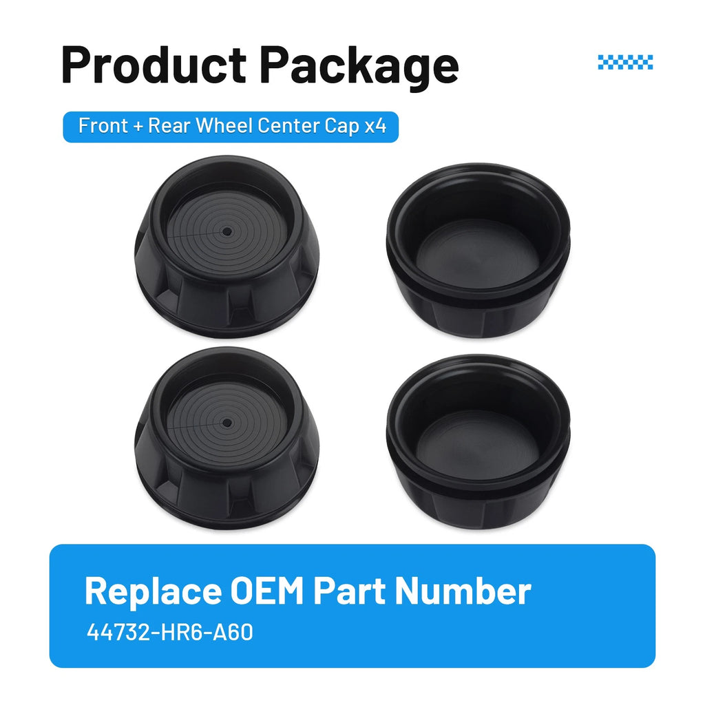4X Wheel Center Cap for Honda Pioneer 1000 SXS1000M3 (2020–2022)