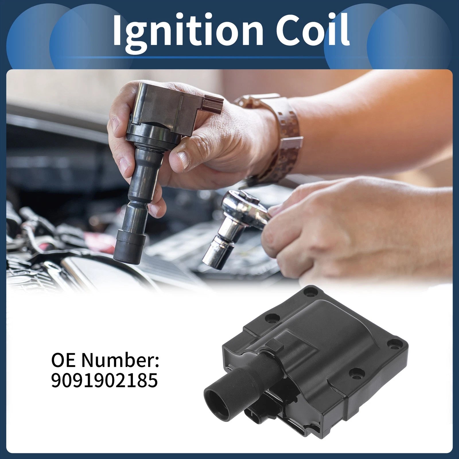 Ignition Coil Pack Replacement for Lexus ES (1989–1991)