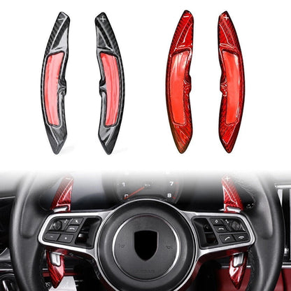 2X Steering Wheel Shift Paddle Extensions for Porsche Macan Cayenne 718 (2014–2023)